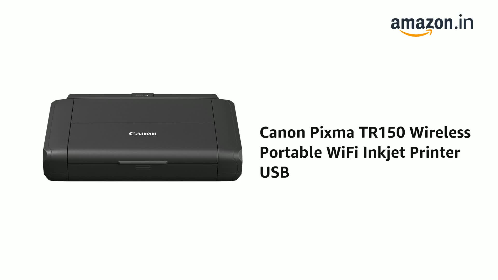 Canon Pixma TR150 Wireless Portable WiFi Inkjet Printer USB